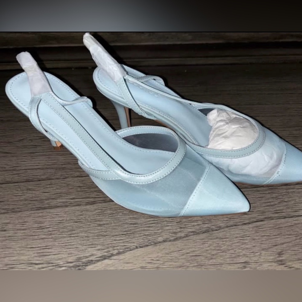 Coutgo Elegant Blue Women's Heels